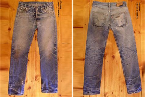 Levi S 501 STF 10 Months 3 Washes 1 Soaks Fade Of The Day