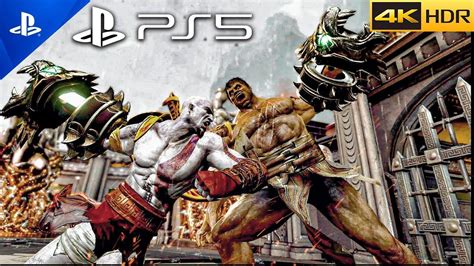 Epic Clash Kratos Vs Hercules God Of War 3 Boss Fight