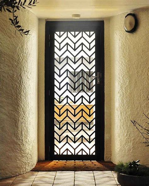 Project Gallery Chevron Best Security Doors On The Market Decoview