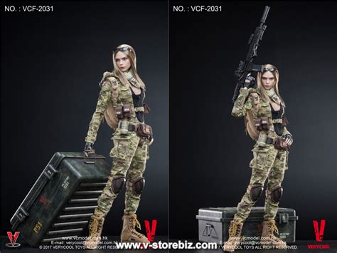 Verycool Vcf2031 Mc Camouflage Women Soldier Villa V Store Collectibles