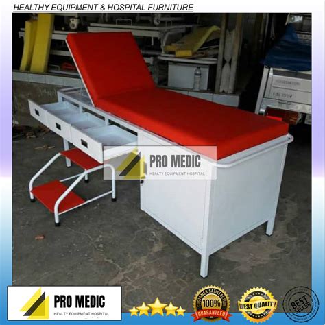 Jual Meja Periksa Pasien 1 Locker 3 Laci Examination Table Coating