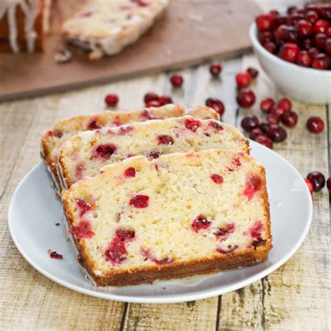 Delicious Cranberry Orange Bread With Simple Glaze Sweet Pea S Kitchen