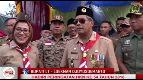 Bupati Lt Loekman Djoyosoemarto Hadiri Peringatan Hkn Ke Tahun