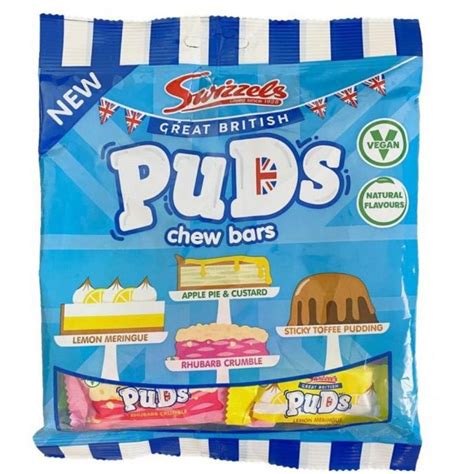 Swizzels Puds Chew Bars 150g Candy Funhouse