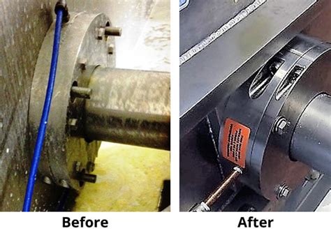 Before And After Cinchseal Rotary Shaft Seal Manufacturer