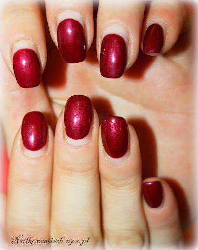 Manicure Hybrydowy Krok Po Kroku Semilac Elegant Cherry