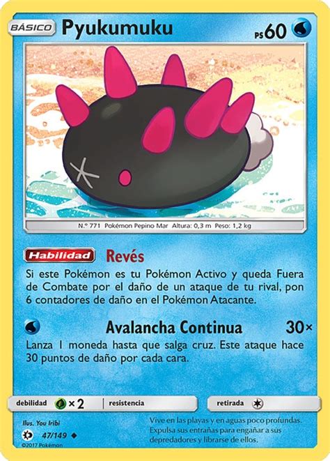 Pyukumuku Sol Y Luna Tcg Wikidex La Enciclopedia Pokémon