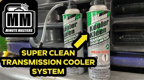 How To Super Cleanflush Transmission Cooler System 1995 Ford F150