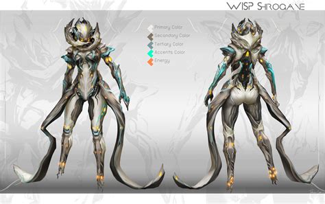 Takkaya Leeladechakul Warframe Wisp Fanart Concept