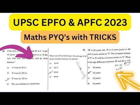 Upsc Epfo Preparation Upsc Epfo Maths Class Maths Previous