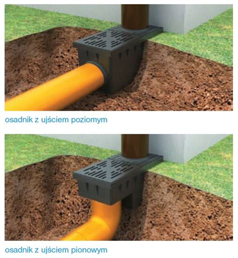 Rynny Bryza Podlaczenie Rur Spustowych Do Osadnika Rynny Bryza