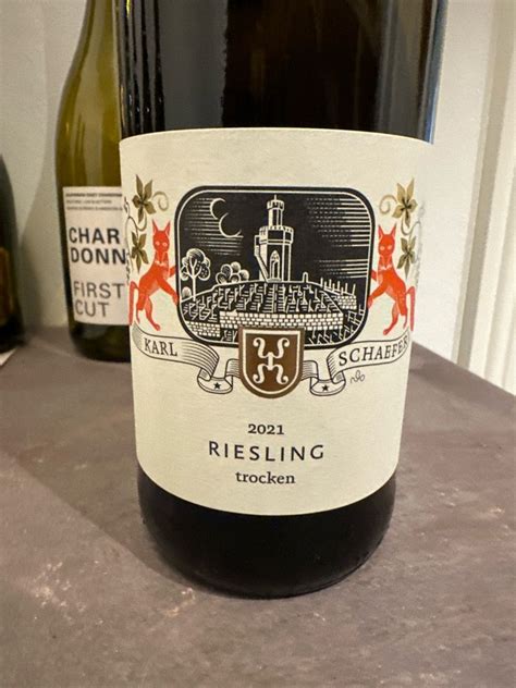 Karl Schaefer D Rkheimer Michelsberg Riesling Trocken Germany