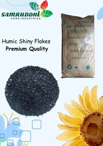 Humic Acid Potassium Shiny Flakes Premium Quality Bag 25 Kg At Rs 95