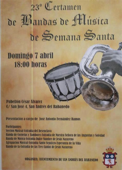 23º edición del Certamen de Bandas de Música de Semana Santa Cofradía