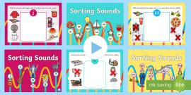 S A T P I N Sorting Sounds Powerpoint Game Twinkl