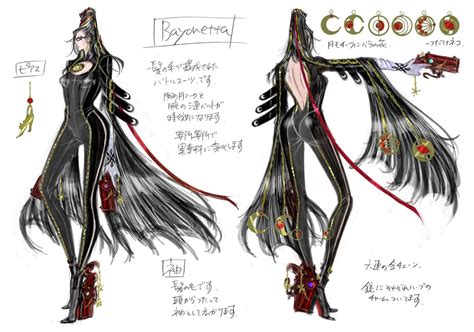 Bayonetta Character Reference Sheet Character Model Sheet Game