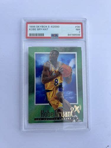 1996 97 Skybox Ex 2000 Kobe Bryant Rc PSA 7 EBay