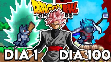 Passei Dias No Terraria Dragon Ball Calamity Youtube