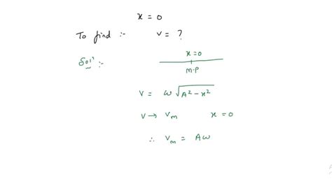 SOLVED A Simple Harmonic Oscillator Has A Period Of 0 01 Sec And An