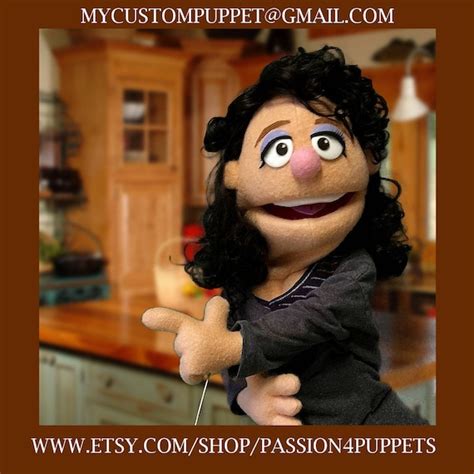 Custom Professional Rod Hand Puppet In Antron Fleece From Your Etsy