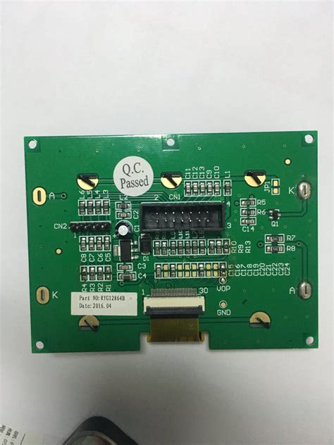 Oclock View Cog Stn Transmissive X Dots Graphic Lcd Display