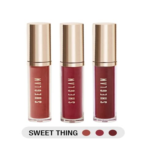 Sheglam Matte Allure Mini Liquid Lipstick Set Sweet Thing