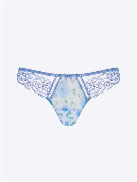 Adelyn Thong Lavender Lustre Change Lingerie