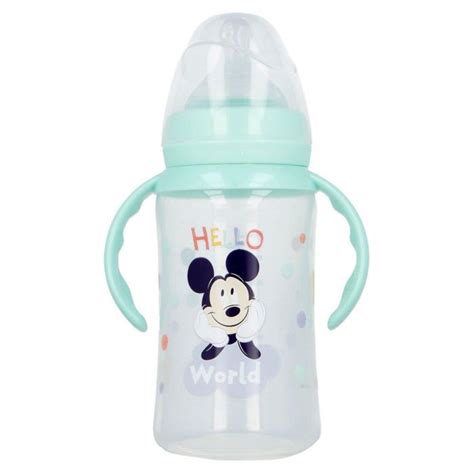 Biberon Con Manici 360 Ml Mickey Mouse Disney Baby Bebeanditaly