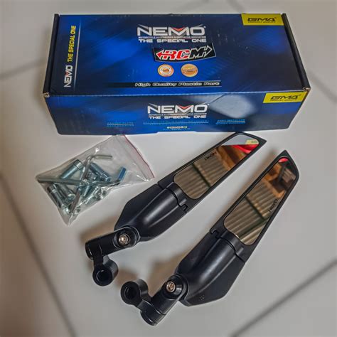 Jual SEPASANG KANAN KIRI MIRROR MIROR SPION KACA SEPION UNIVERSAL MOTOR