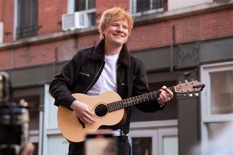 Ed Sheeran Celebrates Trial Win With Surprise Street Concert