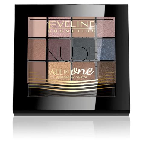 Eveline Cosmetics All In One Paleta 12 Cieni Do Powiek Nude Sklep