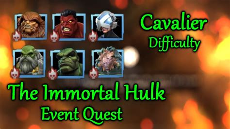 The Immortal Hulk All Bosses Cavalier Difficulty Youtube