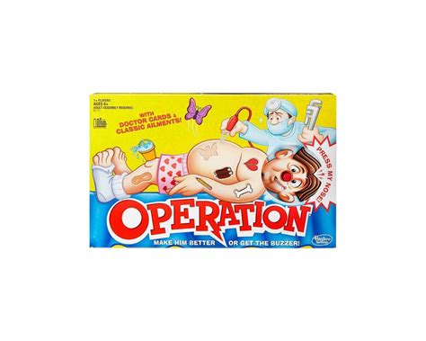 Hasbro Classic Operation Board Game Hsbb2176 Amain Hobbies