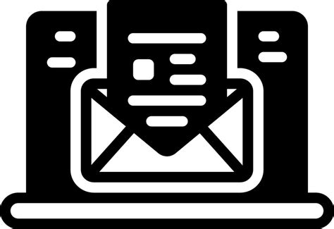 Solid Icon For Email Vector Art At Vecteezy