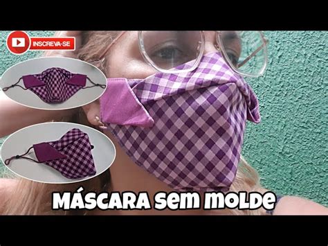 Sem Moldes Máscara De Proteção Sem Molde Moldes E Gráficos