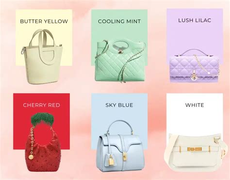 Khám Phá Bảng Màu Túi Xách Hot Nhất Mùa Hè