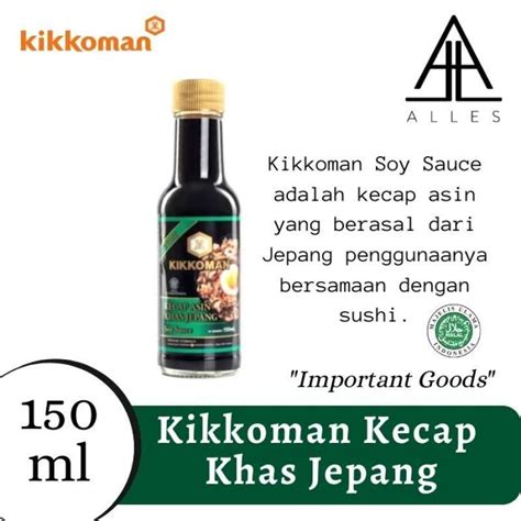 Jual Kikkoman Kecap Asin Oriental Soy Sauce Halal Botol Ml Di