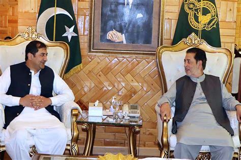 Governor Gilgit Baltistan Syed Mehdi Shah In A Meeting With Chief