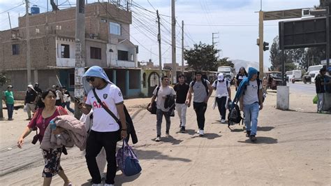 Panamericana Norte Fue Liberada A La Altura De Chao La Libertad Tras Manifestaciones Por