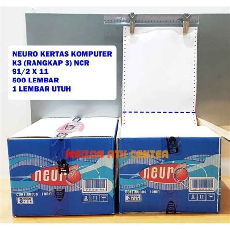 Jual Continuous Form X Ply K Neuro Ncr Kertas Komputer