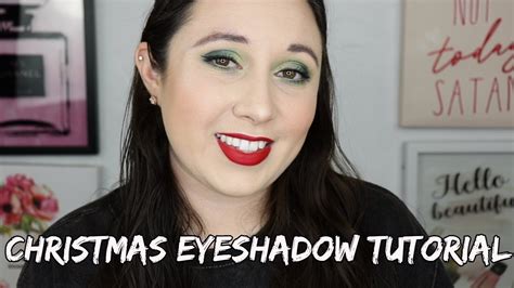 Christmas Eyeshadow Tutorial 2021 YouTube