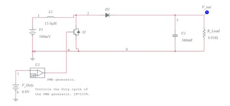 Boost Converter Multisim Live