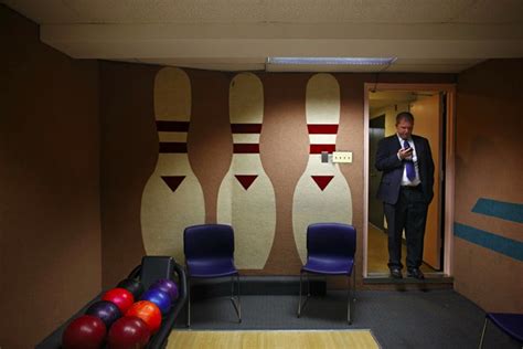 Bowling With Mr President Beneath The White House