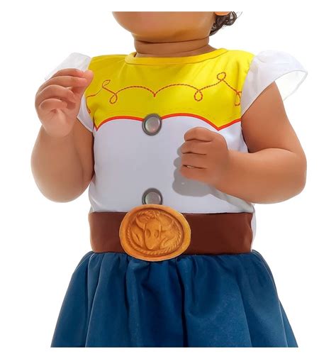 Fantasia Bebê Meninas Vestido Jessie Toy Story Disney