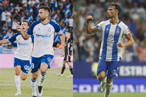 Laliga Hypermotion Tenerife Espanyol Resumen Goles Y Resultado