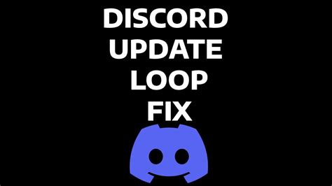 Discord Update Loop Fix Troubleshooting Guide Youtube