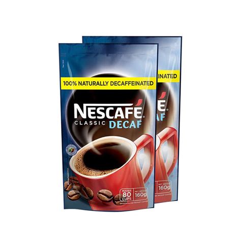 NescafÉ Classic Decaf Instant Coffee 160g Pack Of 2