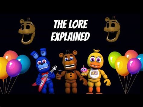 The Whole Five Nights At Freddys Lore Explained YouTube