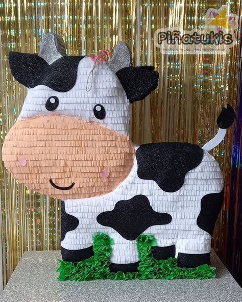 Piñata Vaca Lola Decoracion fiesta vaquera infantil Piñata de goku