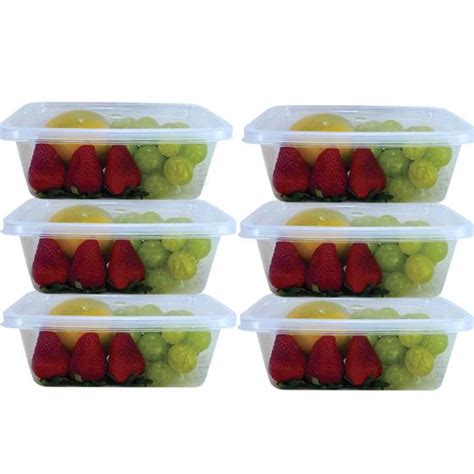 Kit Potes Litro Bpa Free Transparentes Organizador De Alimentos